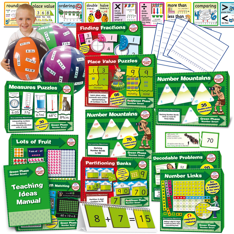 Number Smart Green Phase Kit – Smart Kids