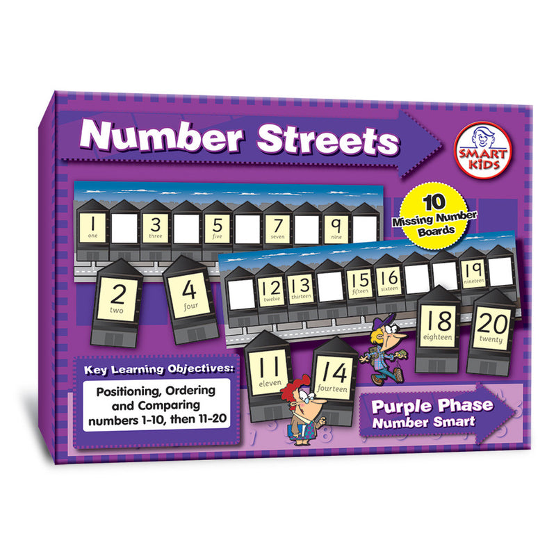Number Streets to 20