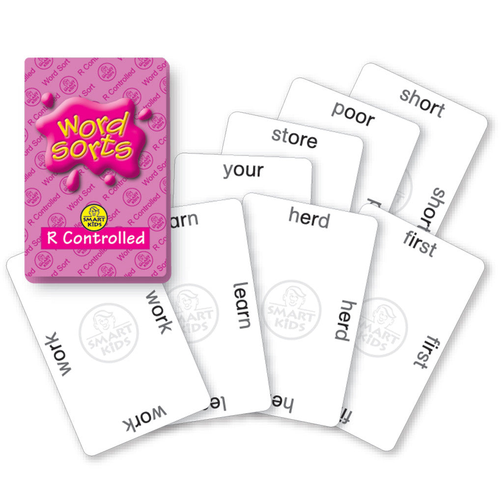 R-controlled Vowel Sound Word Sorts