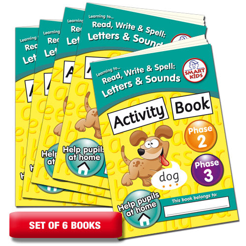 Phase 2 & 3 Activity Book (set of 6)