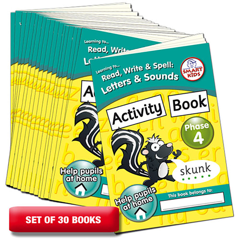 Phase 4 Activity Books  (set of 30)