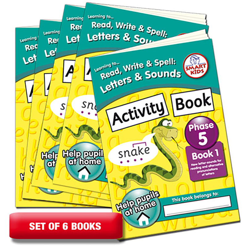Phase 5 Activity Book 1  (set of 6)