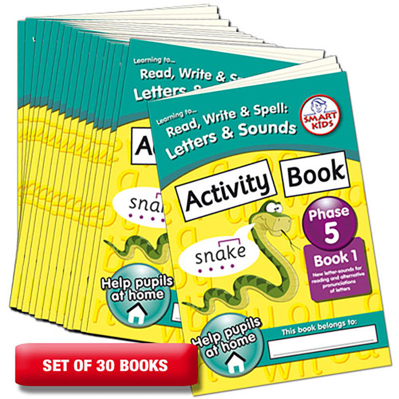 Phase 5 Activity Book 1  (set of 30)