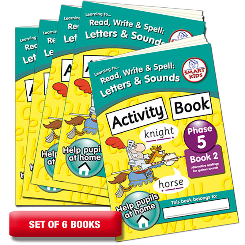 Phase 5 Activity Book 2  (set of 6)
