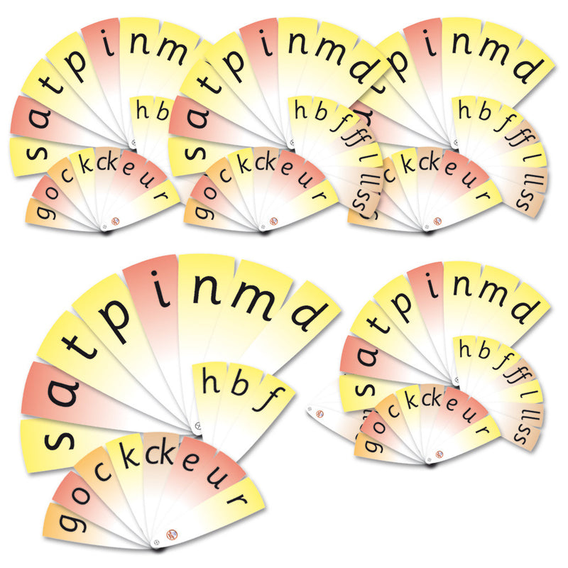 Phoneme Fans (Set of 3) Phase Two