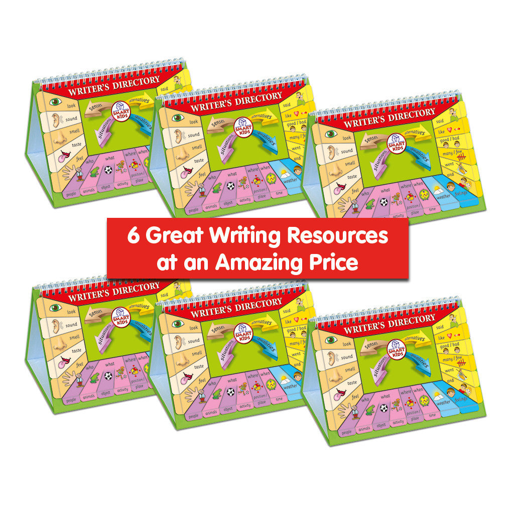 Writer's Directory (A5) 6 Pack SMART BUY!