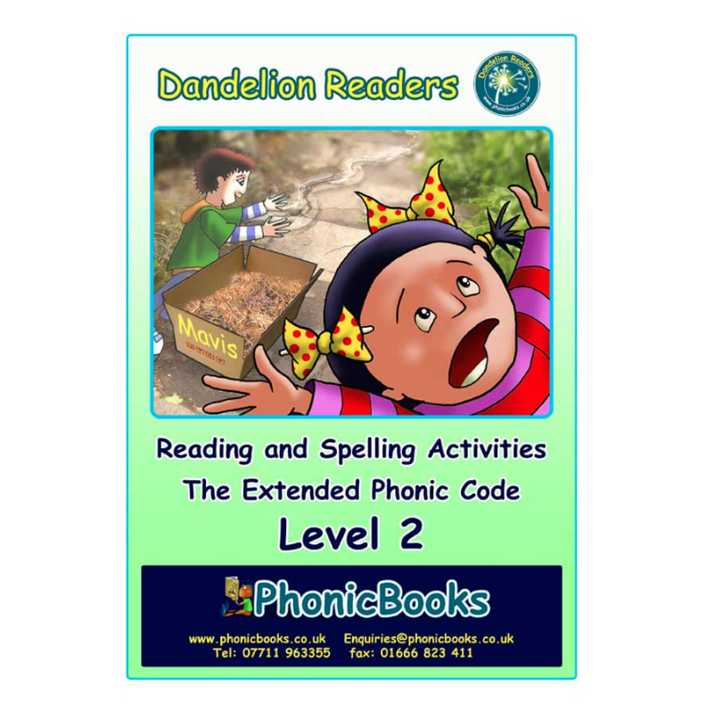 Dandelion Readers, Level 2 Reading & Spelling Activities