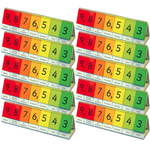 Set of 10 Place Value Flip Stand