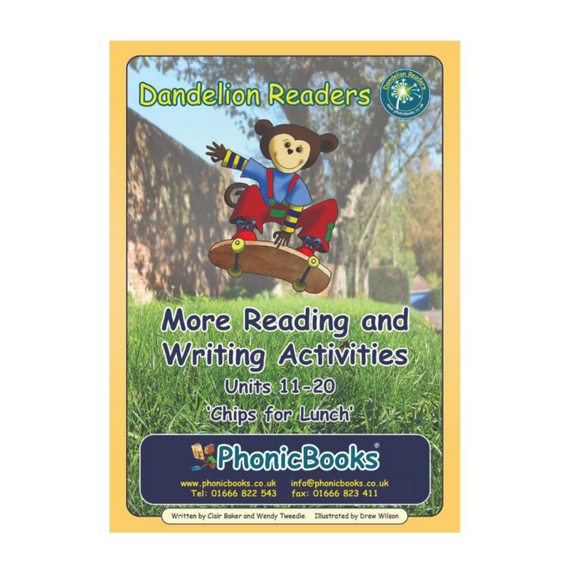 Dandelion Readers, Set 2, Units 11-20 Reading & Writing Activities