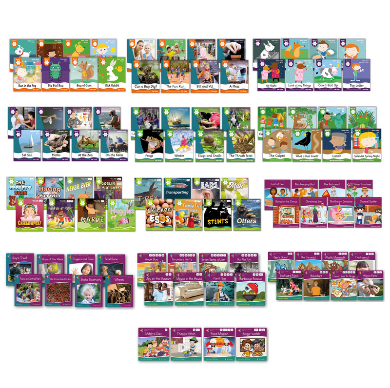 124 Letters and Sounds Decodable Books