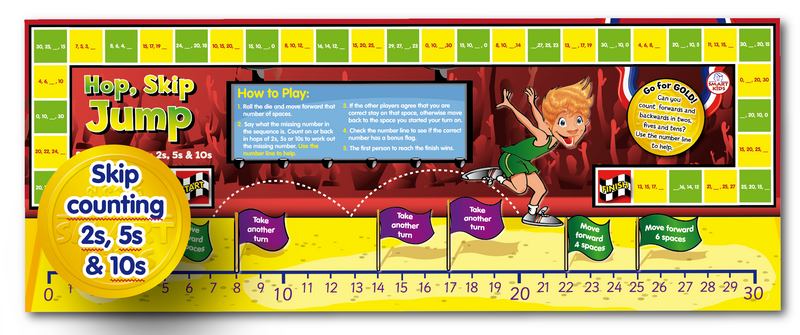 Olympian Number Line Board Games