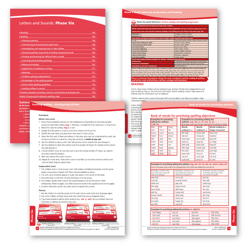 Letters and Sounds Guidance Phase 6 (Year 2)